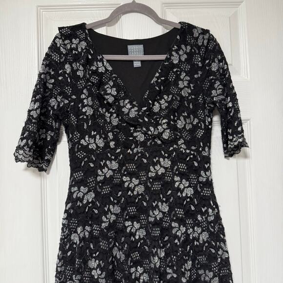 Rabbit Rabbit Rabbit Women's Floral Lace V-Neck Dress Size 6 - Picture 13 of 16